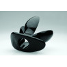 Master Series Plug Tunnel Clawed Noir 9 x 10.5 cm